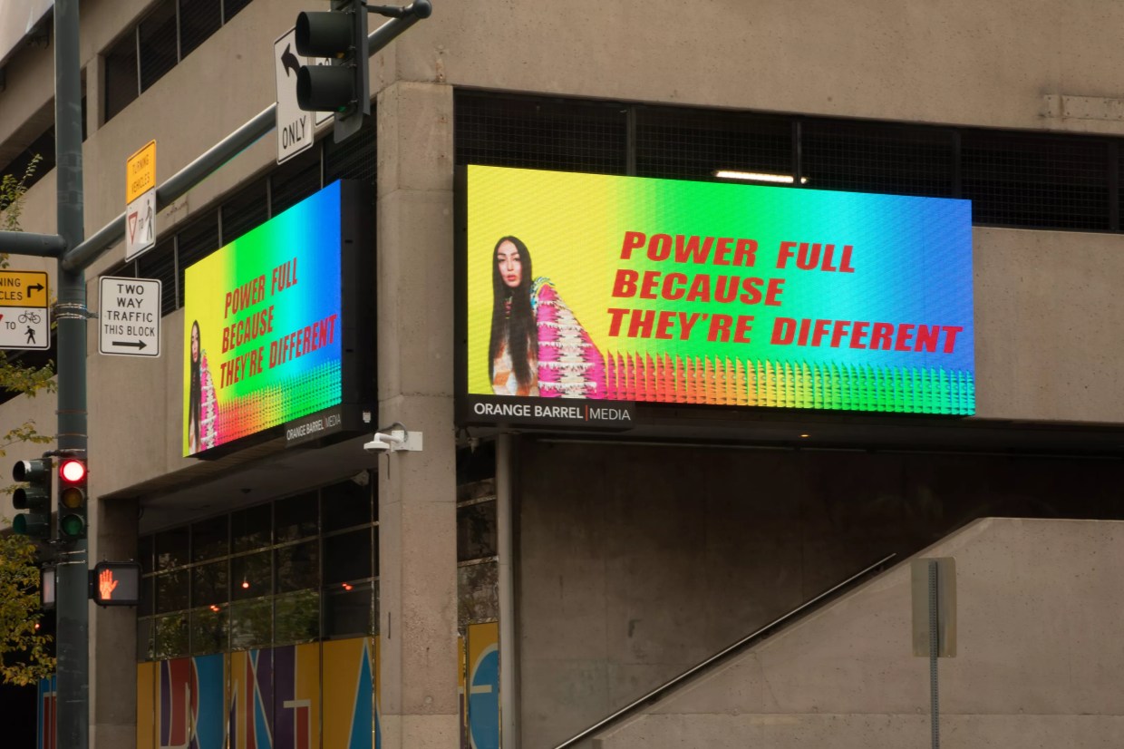 Artist-Made Billboards Popping Up Nationwide Aim to Get Out the Vote