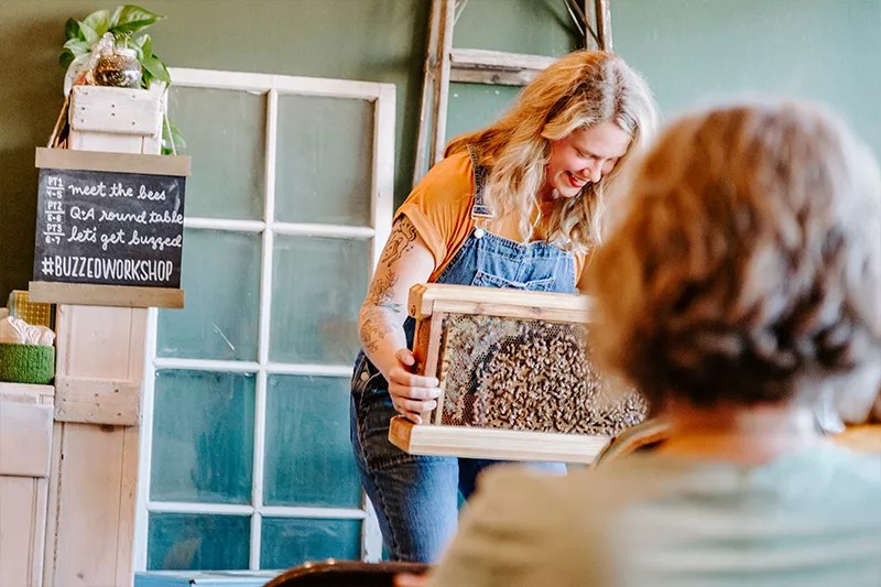 Get Buzzed: Honey, Beekeeping Lessons and More From The People’s Bees