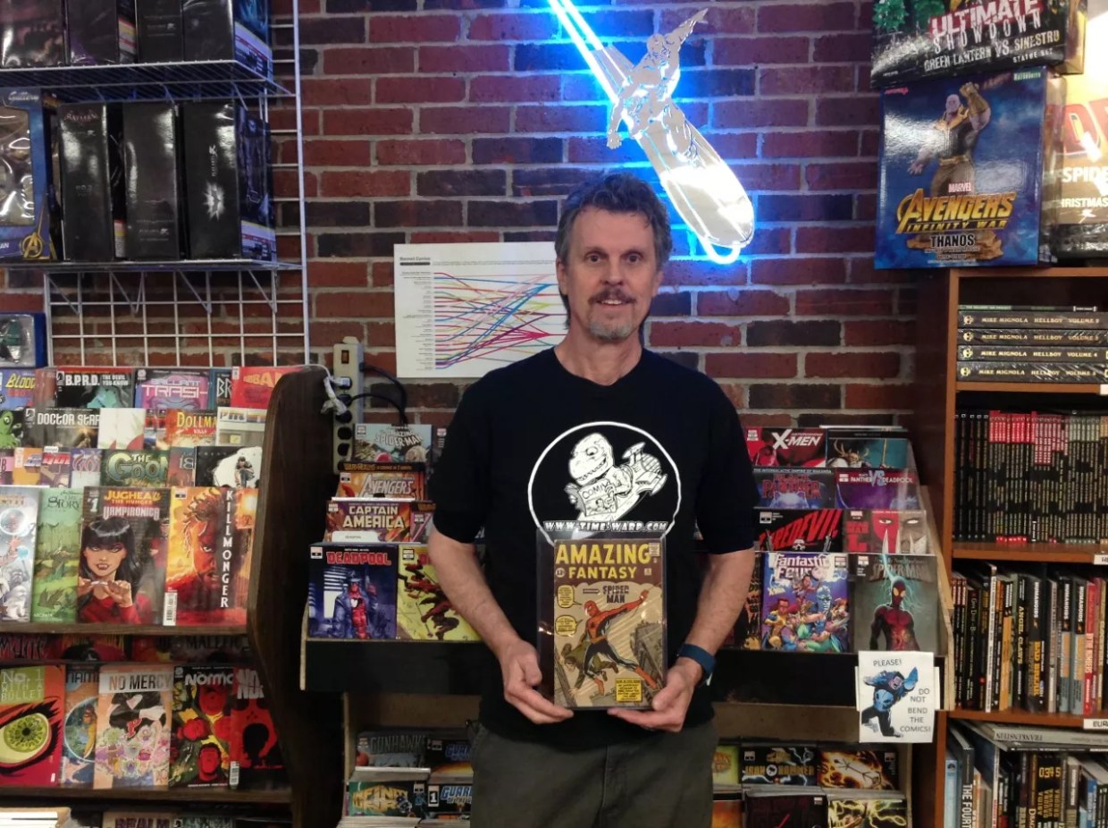 Time Warp Comics Streaming Auctions Save the Day