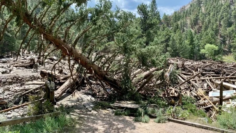 Photos: Flooding Causes Death, Debris, Delays