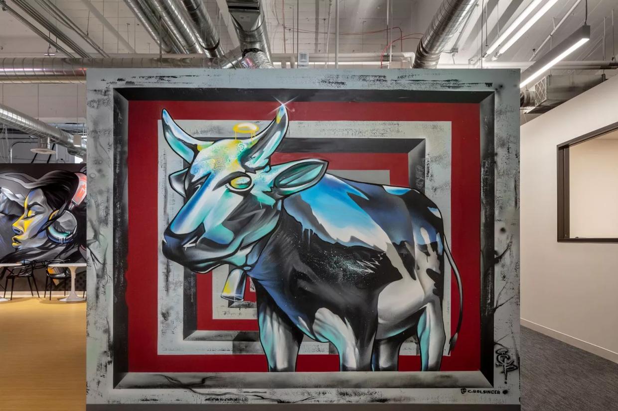 cow painting