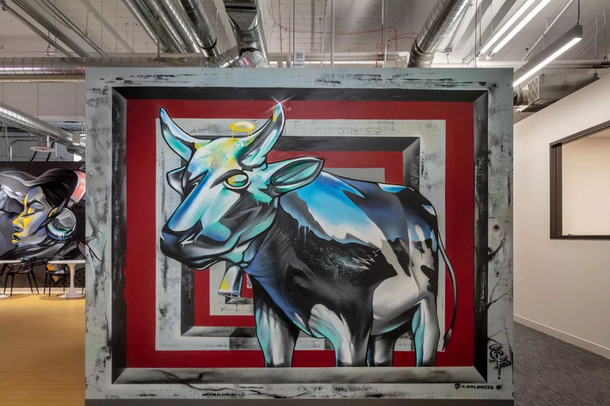 cow painting