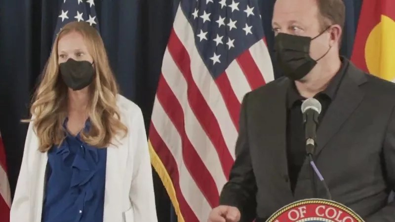 Polis Reacts After COVID Omicron Variant Confirmed in Colorado