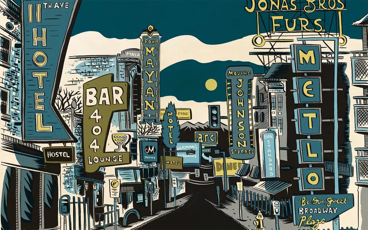 On Broadway: A Cartoonist Takes a New Look at Denver’s Oldest Street