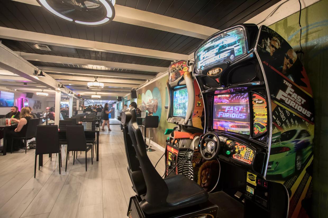 Inside of Colorado's only cannabis bar.