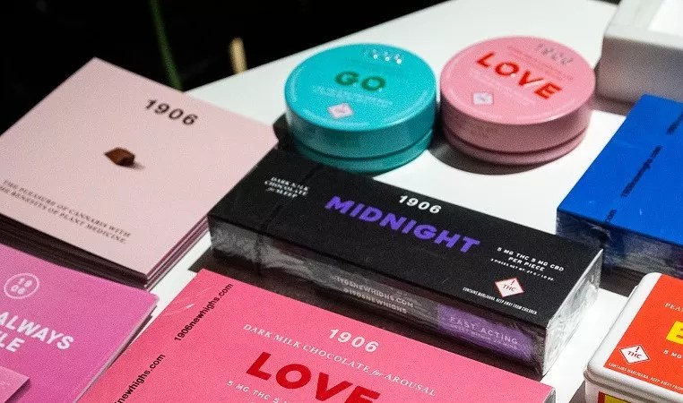 1906 cannabis edibles made for specific effects