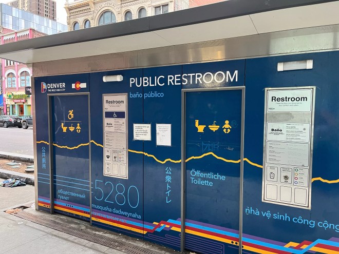 Denver used to offer more public restrooms.