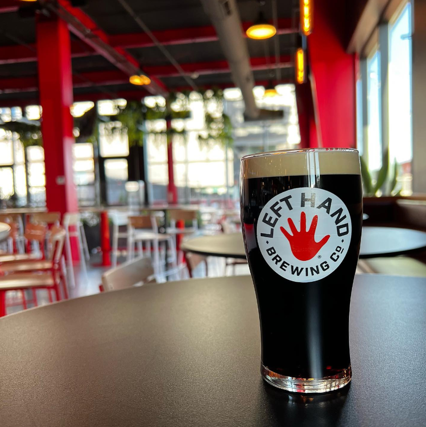 dark beer at Left Hand