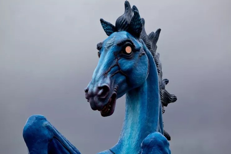 Mustang sculpture