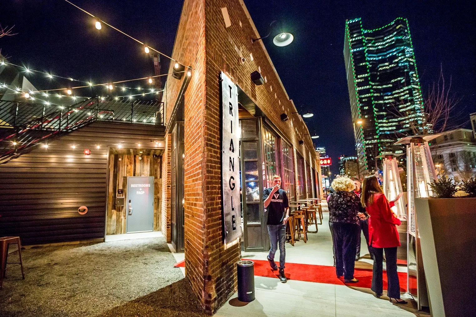 The Triangle Bar is closing indefinitely.