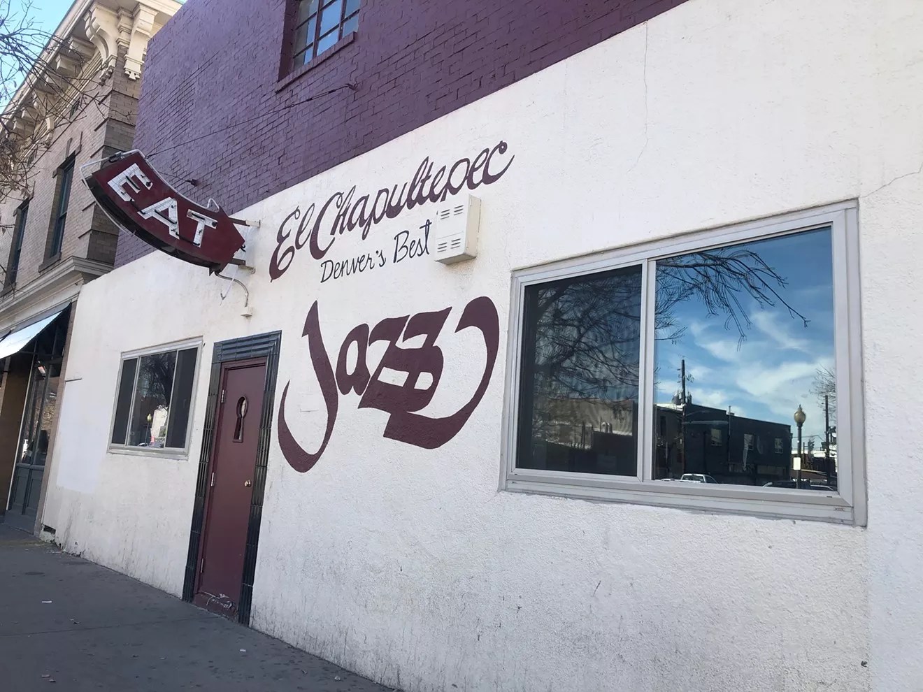 outside of jazz club