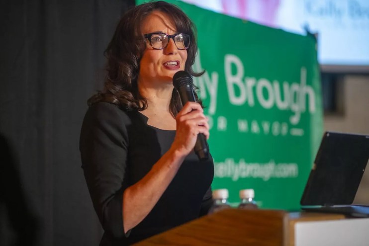 Kelly Brough female candidate.