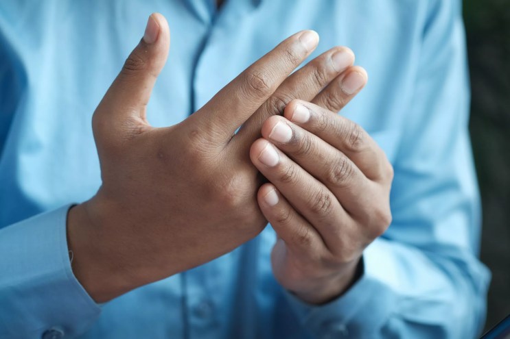 Rolling joints with arthritis