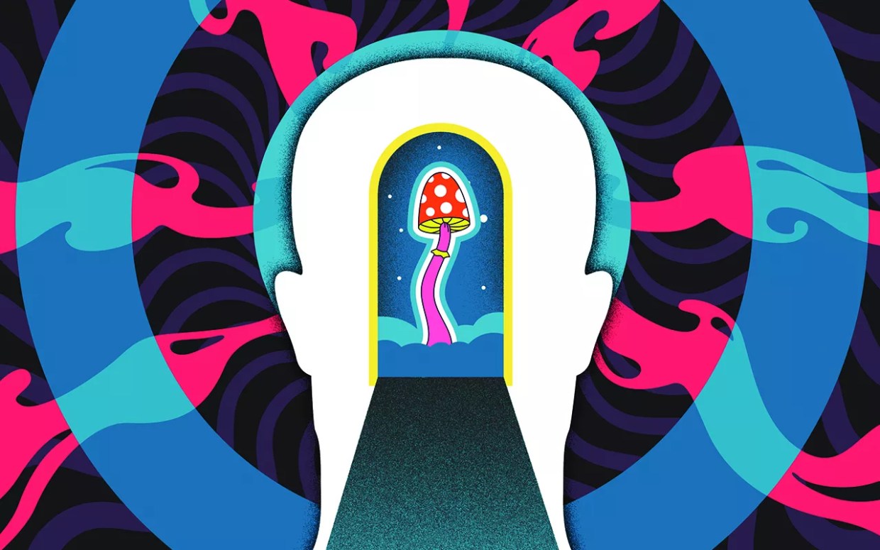 illustration of mind alteration