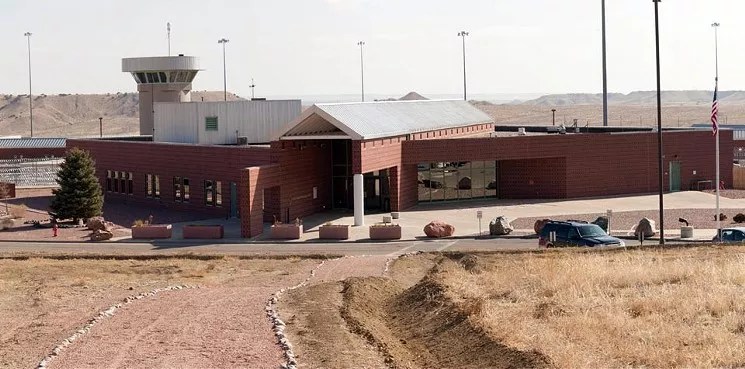 federal prison outside