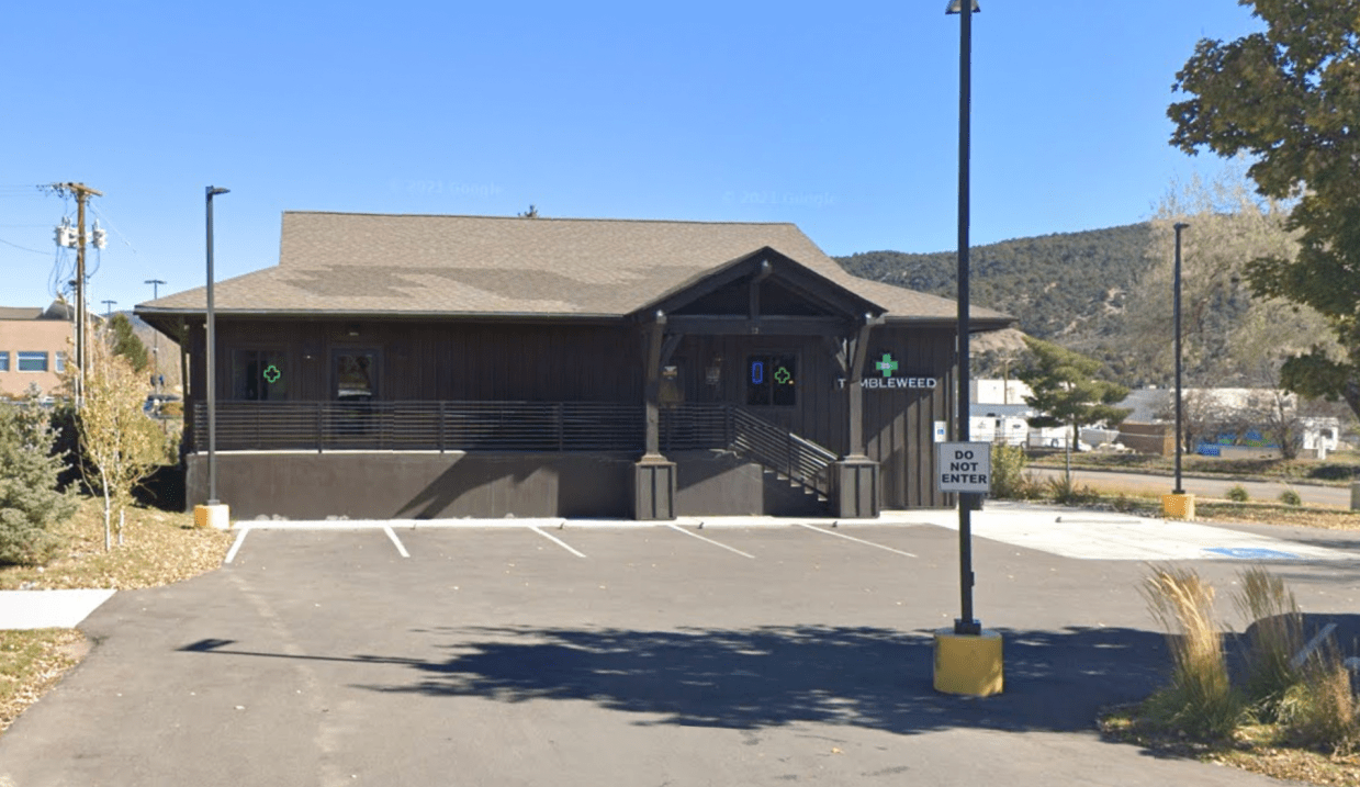 Tumbleweed dispensary in Eagle, Colorado
