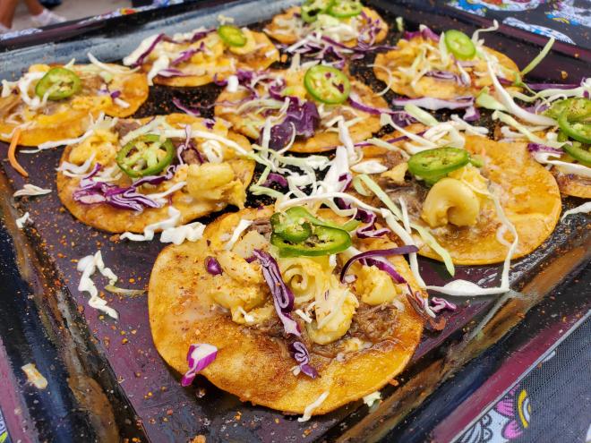 tacos on a plate