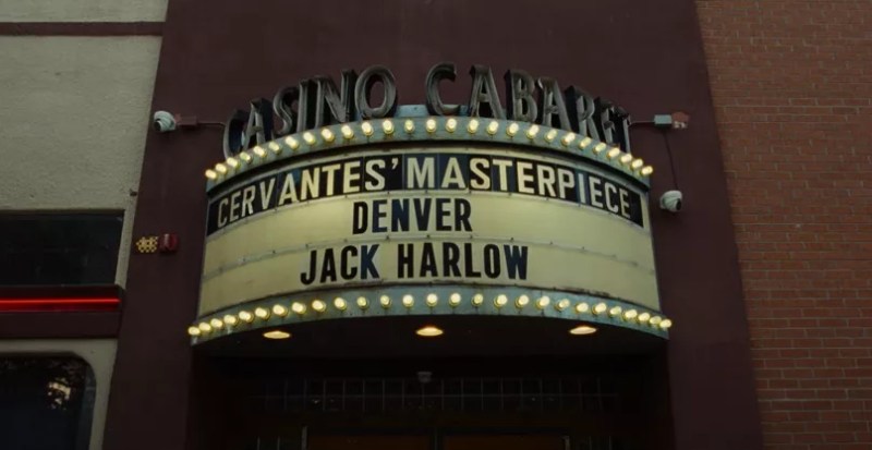 a sign outside of a music venue
