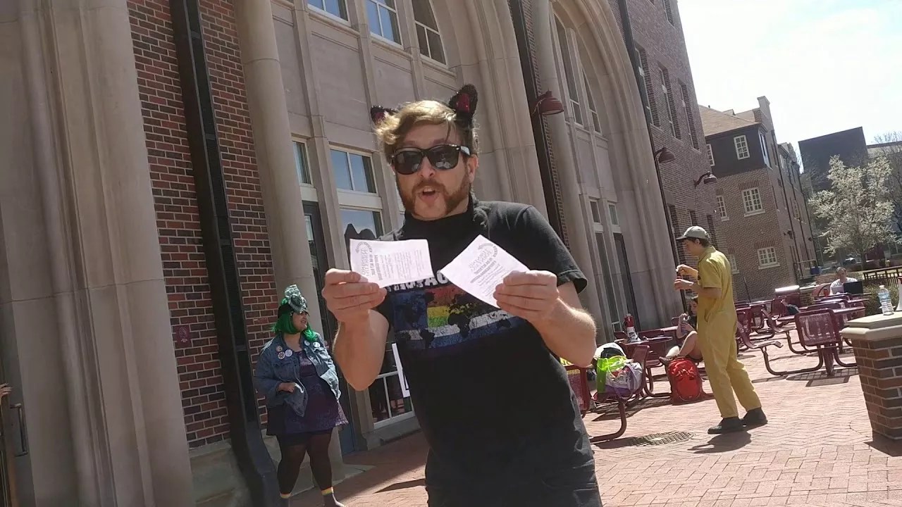 protester