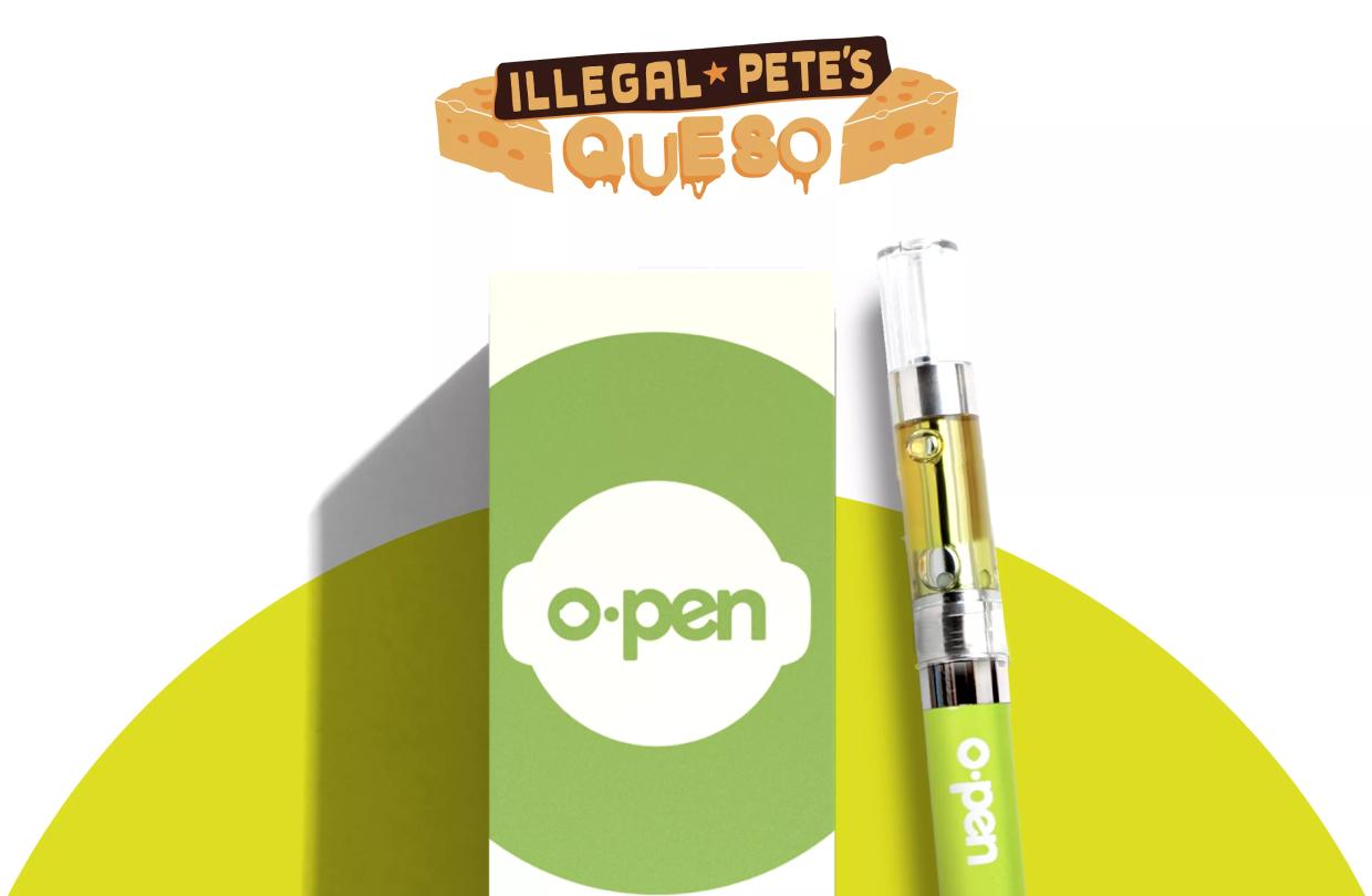 The Illegal Pete’s Queso Cannabis Vape from O.Pen