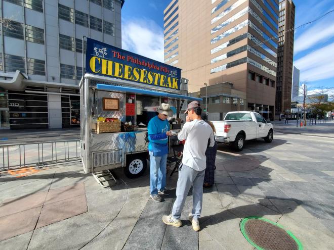 a food cart