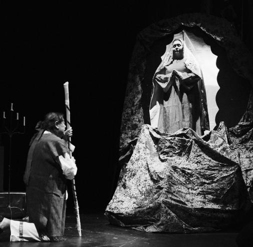 actors on stage