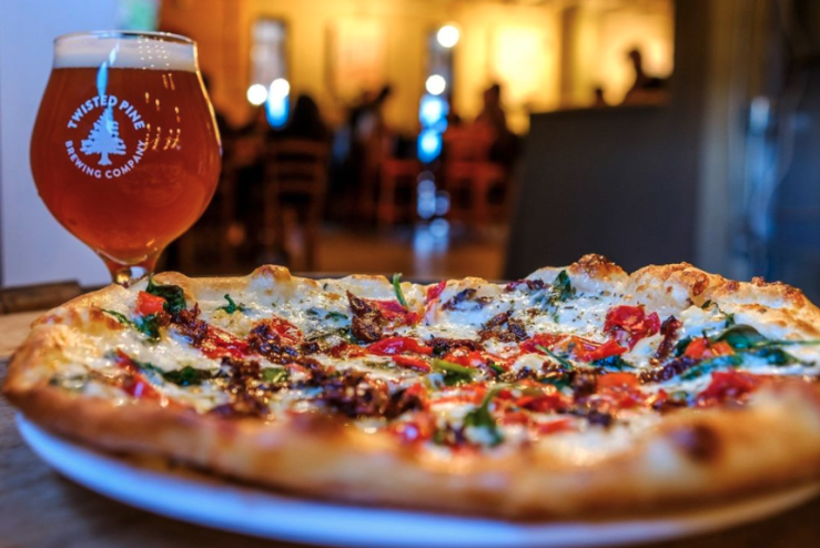 Pizza and beer