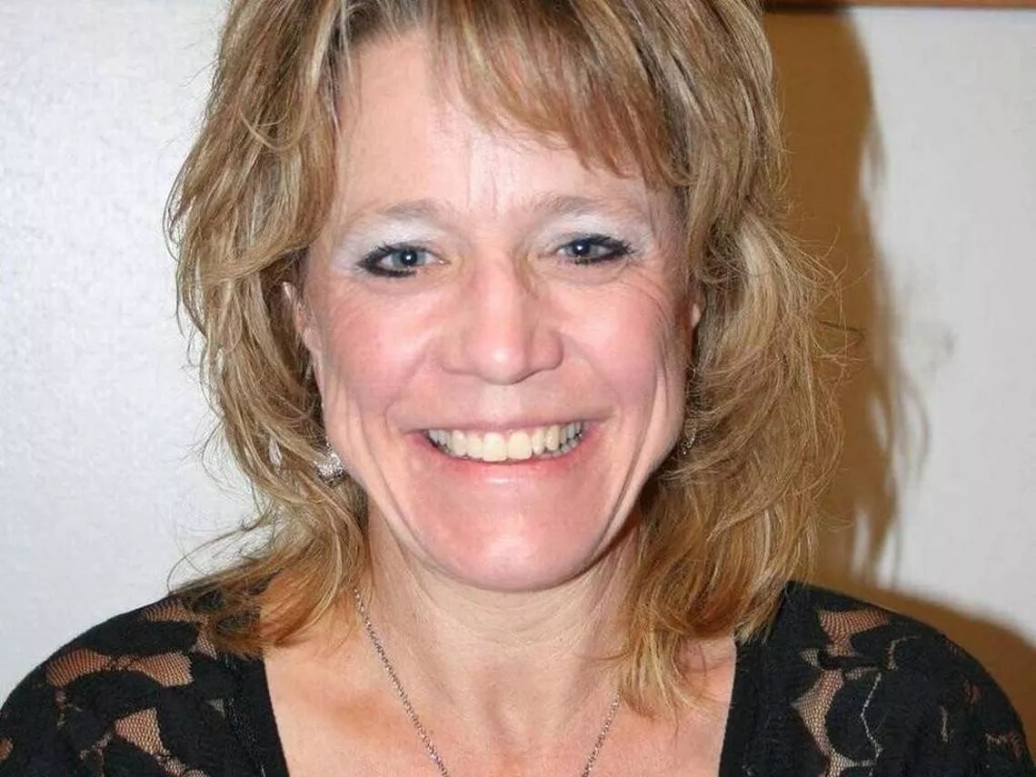 Woman smiling