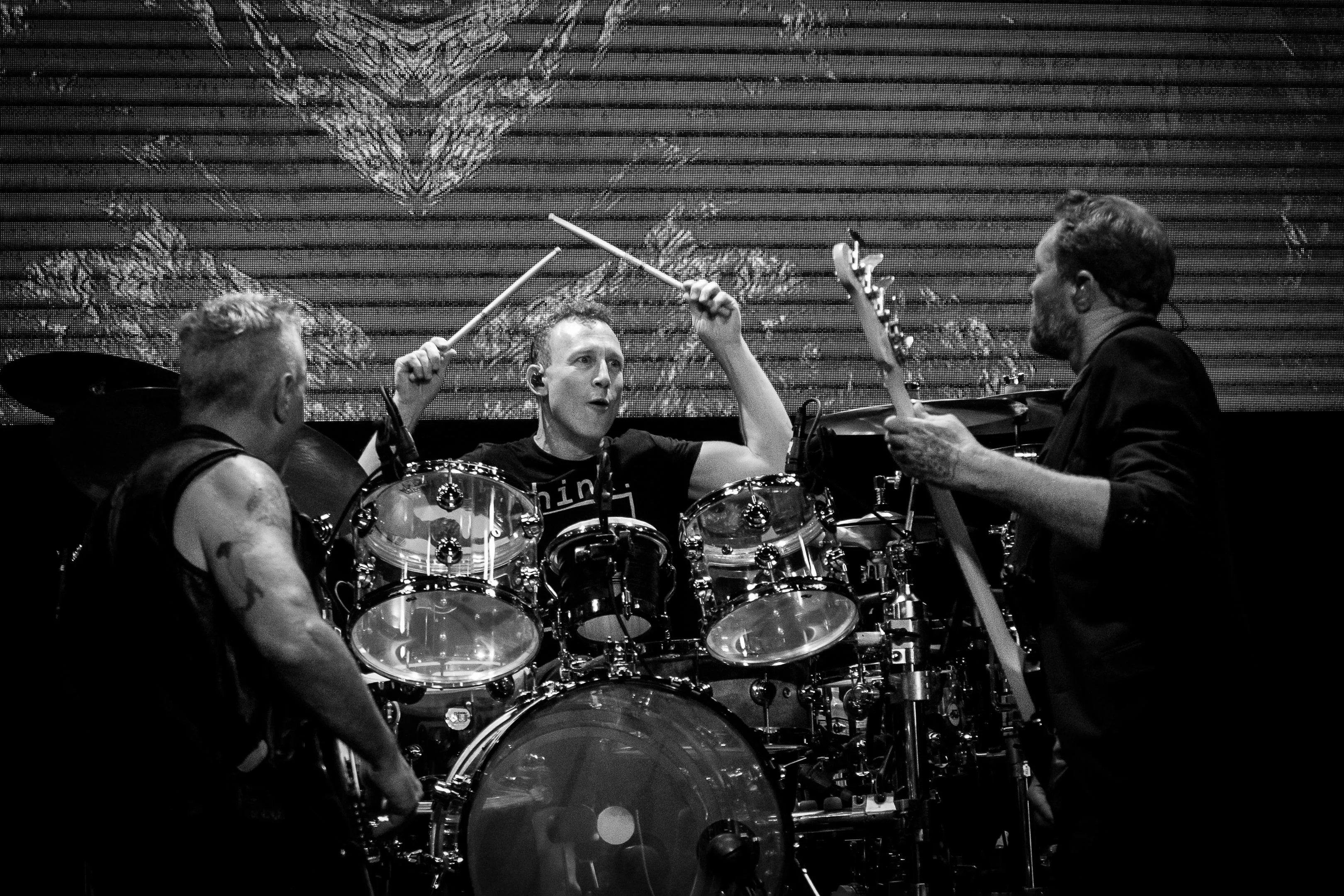 drummer on stage