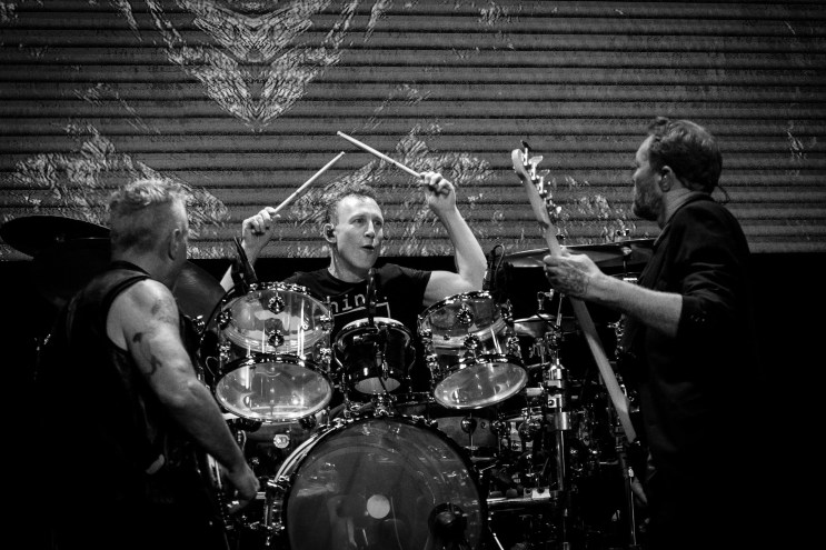 drummer on stage