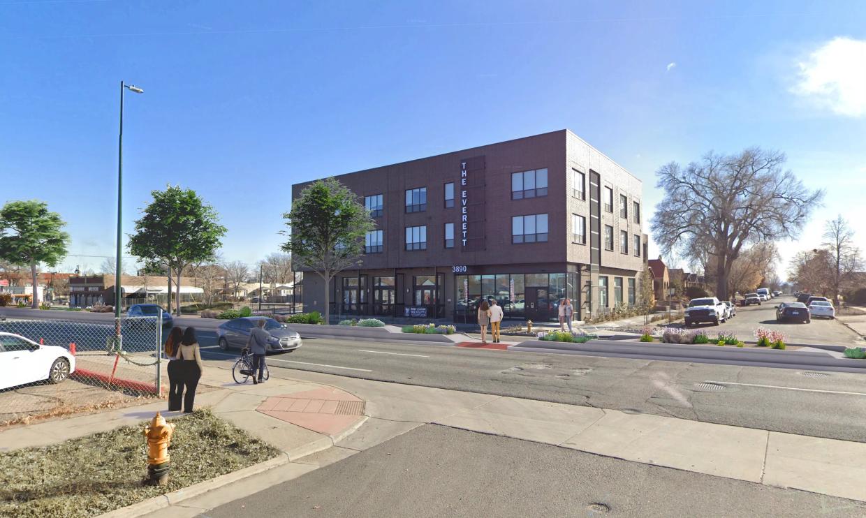 building on Colfax