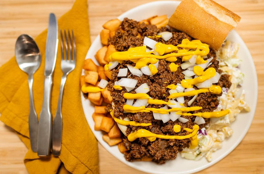 a garbage plate