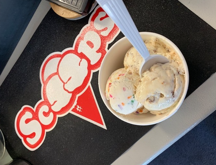 ice cream in a cup