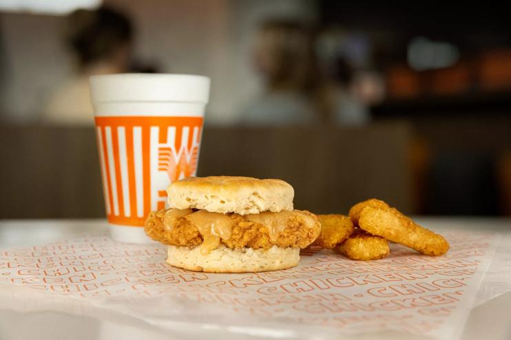 a chicken biscuit