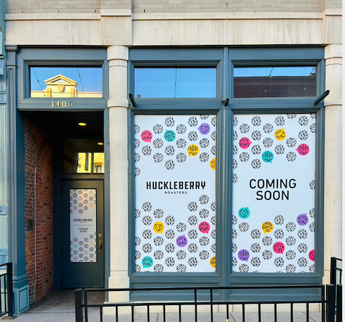 storefront of coffee company