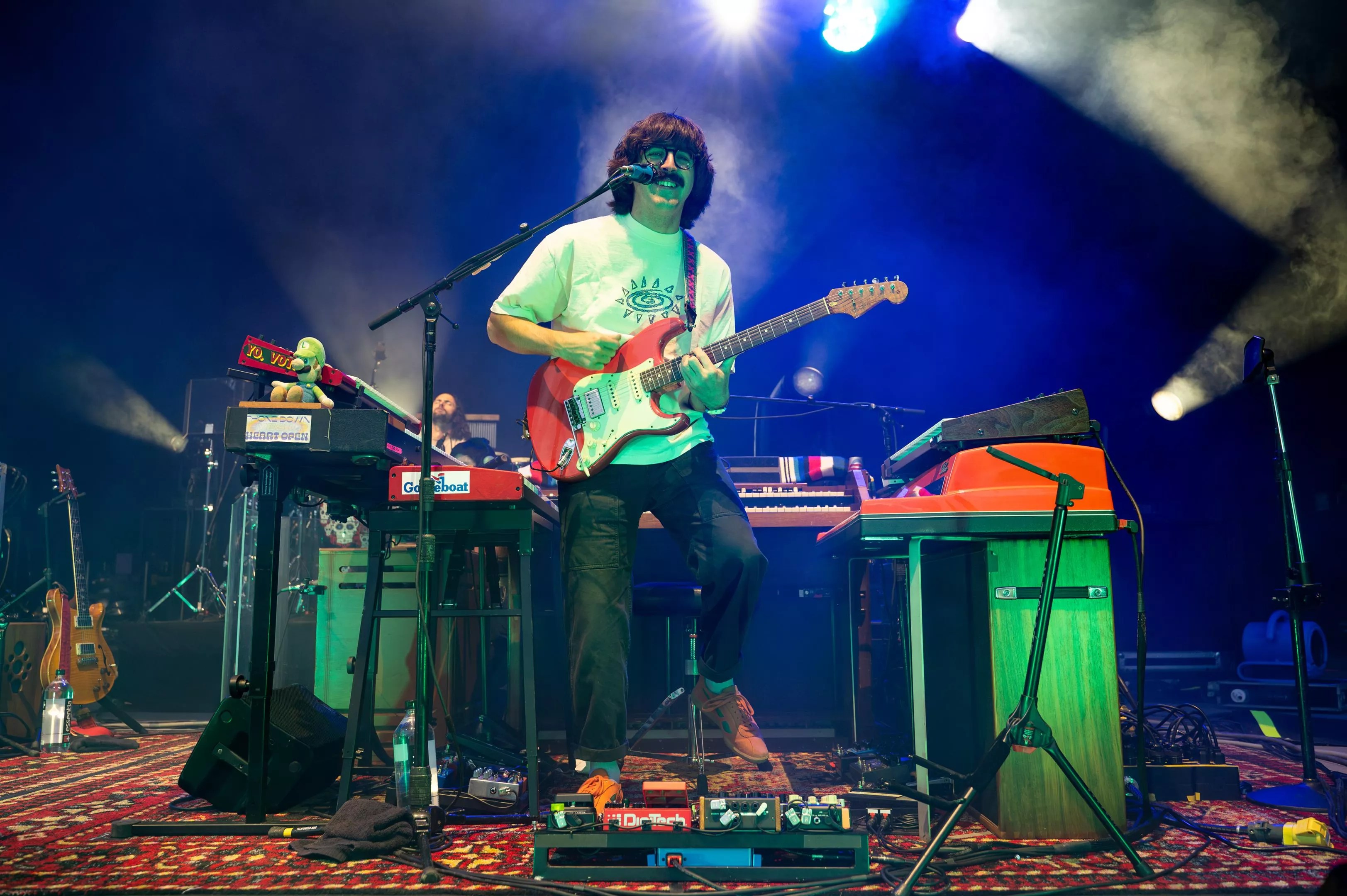 man playing guitar