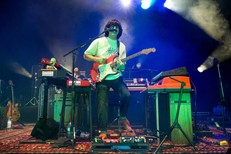 man playing guitar