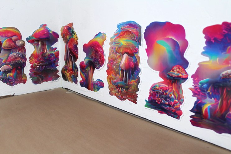 mushroom art