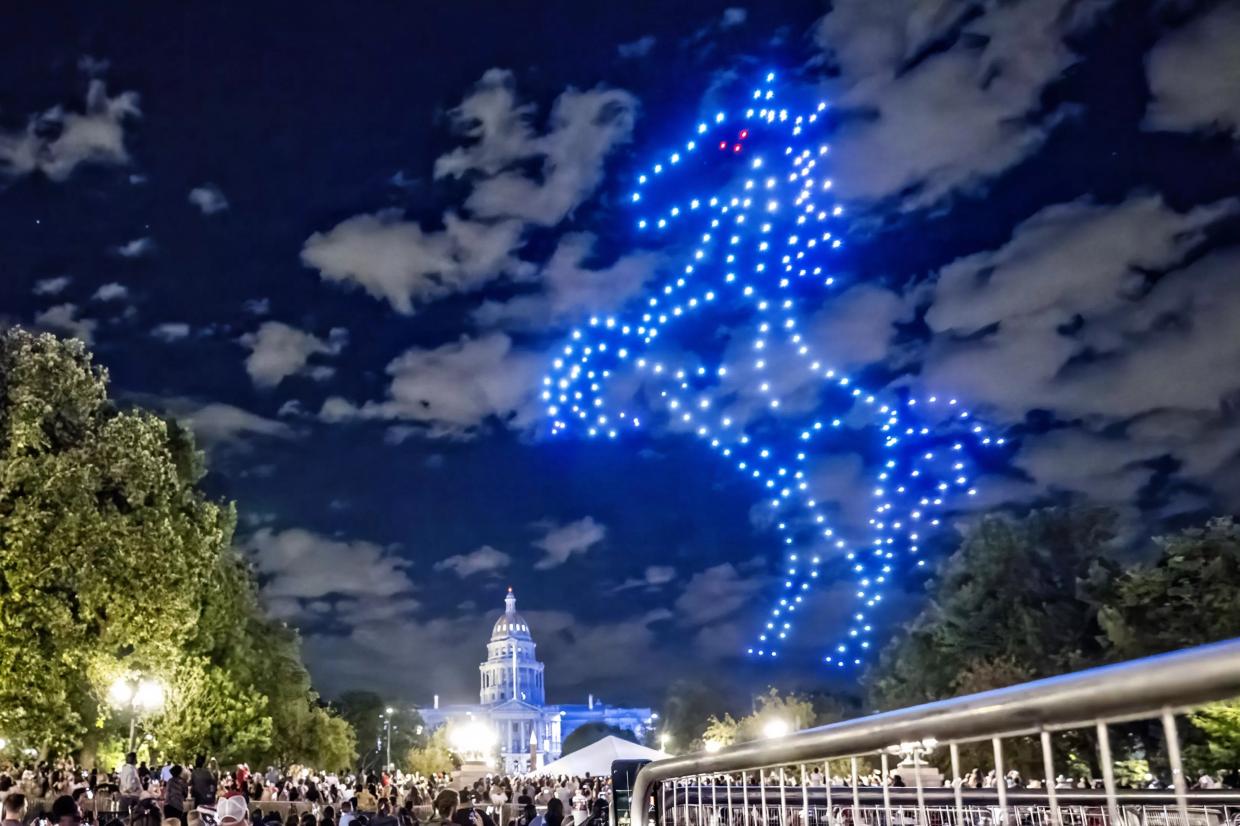 Blucifer Drone Show