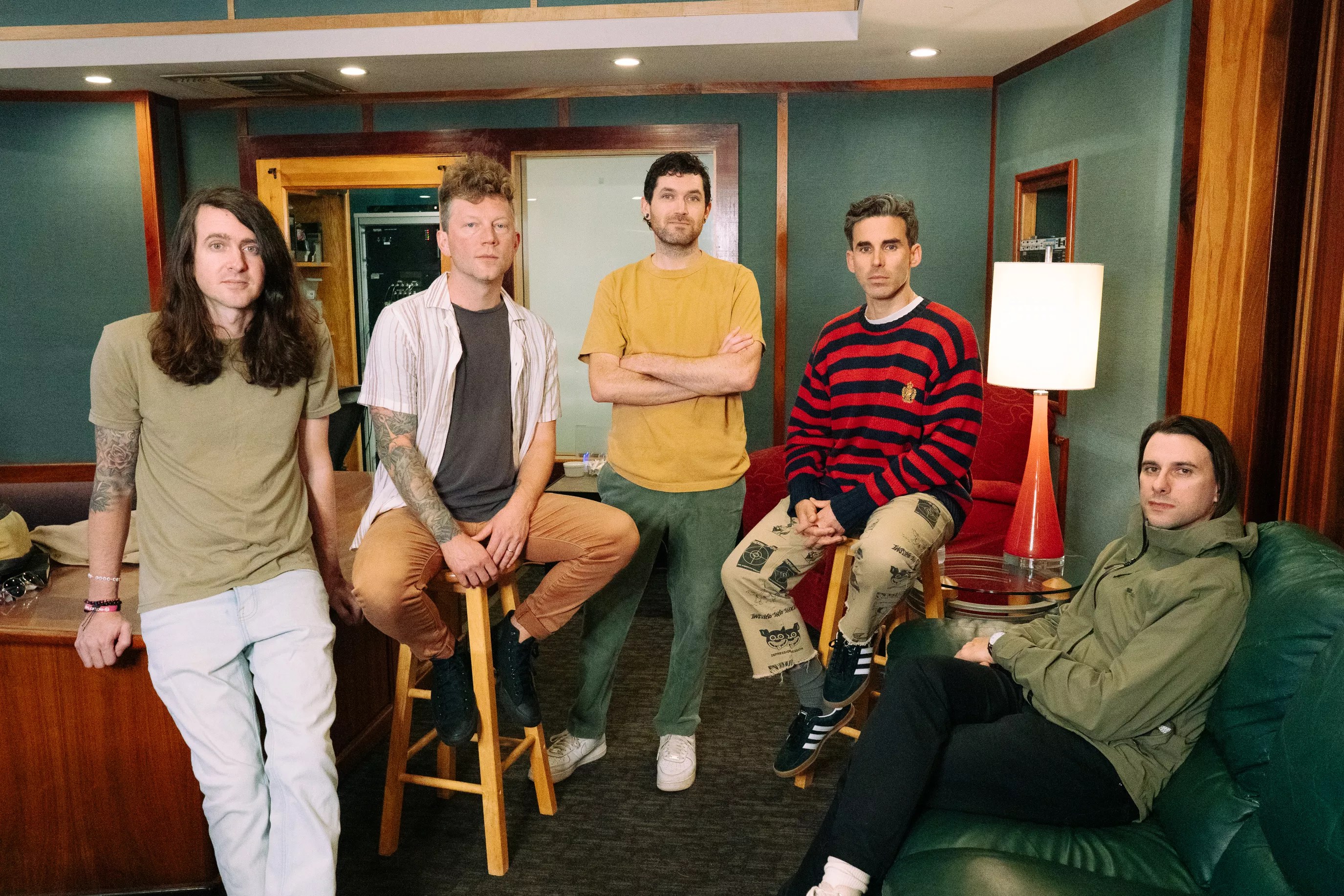 band looking sad