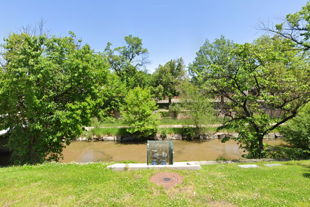 Cherry Creek Trail near Washington Street and Speer Boulevard