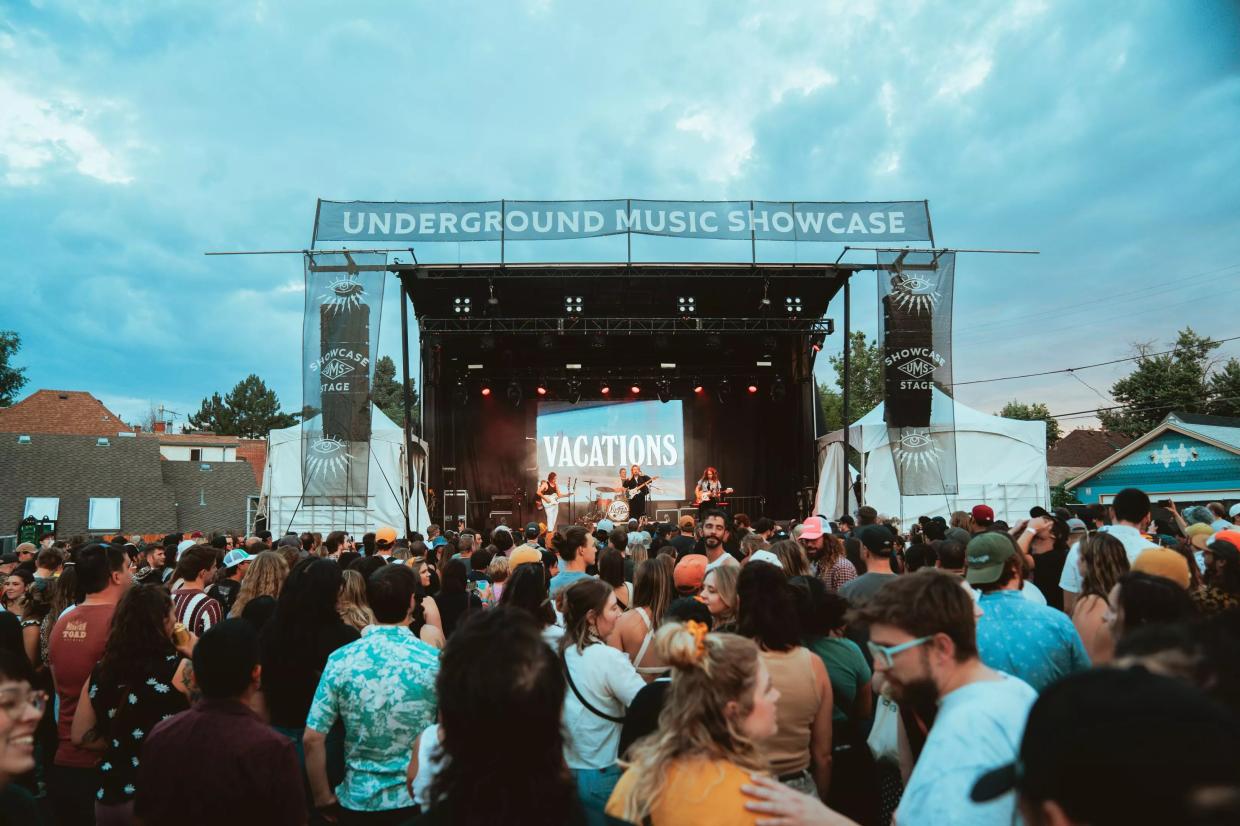 crowd at a festival