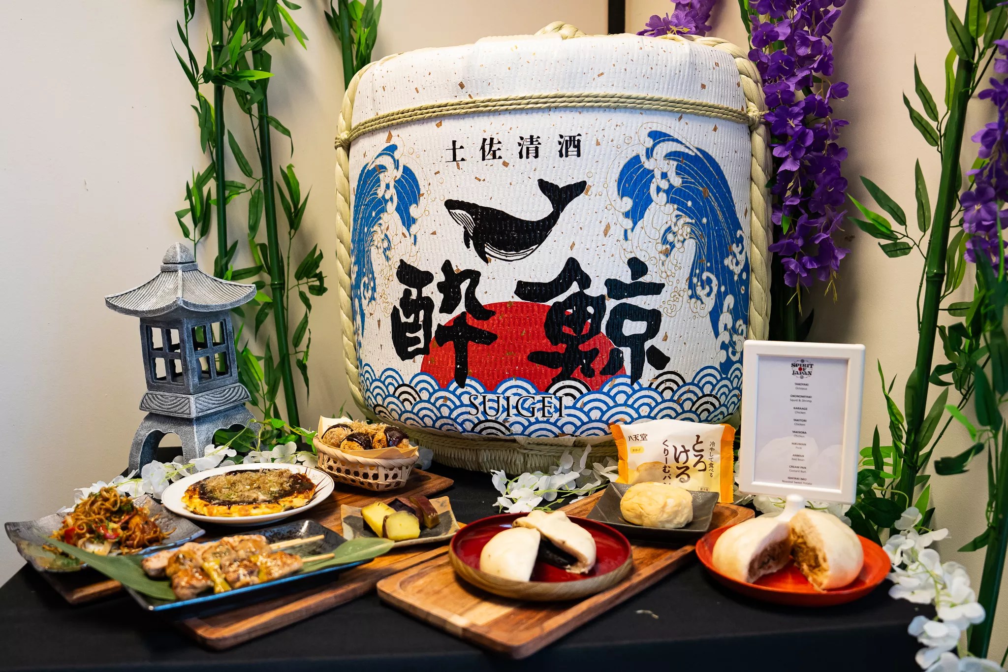 various foods