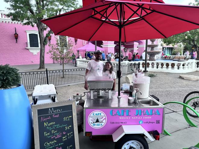 a food cart