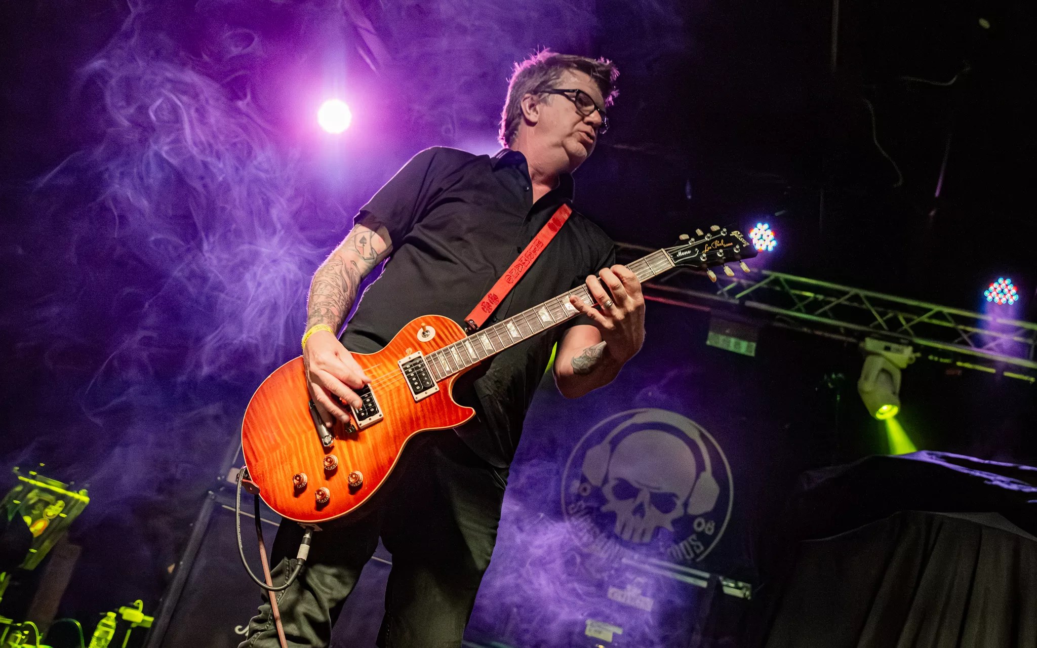 guitarist on stage