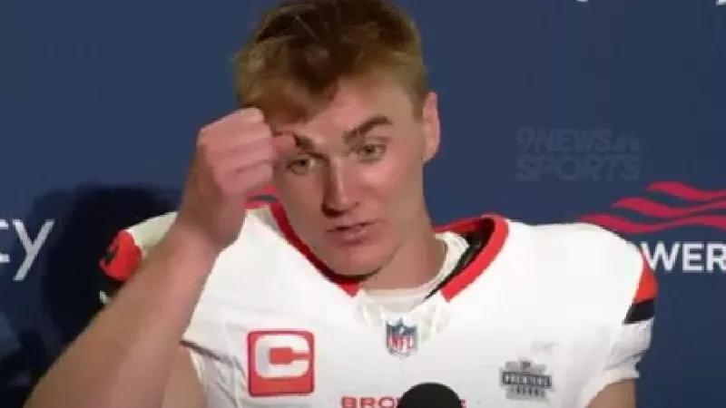 Denver Broncos quarterbacl