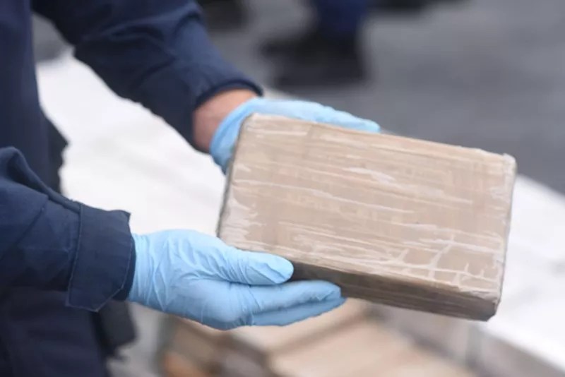 block of cocaine