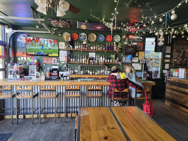 stocked bar