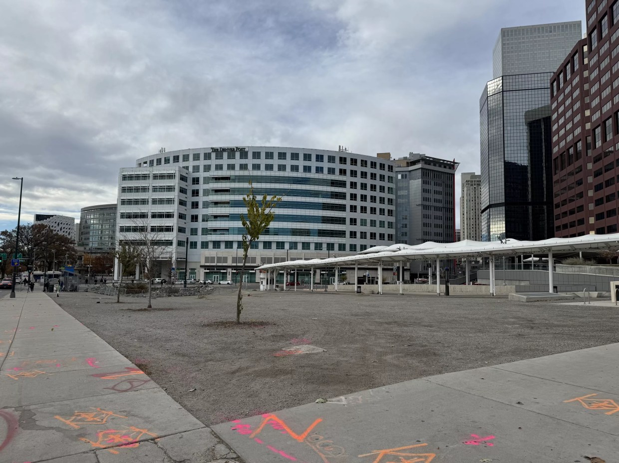 empty lot downtown