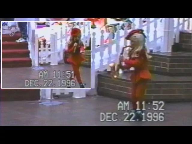 clip of little girl with saxophone